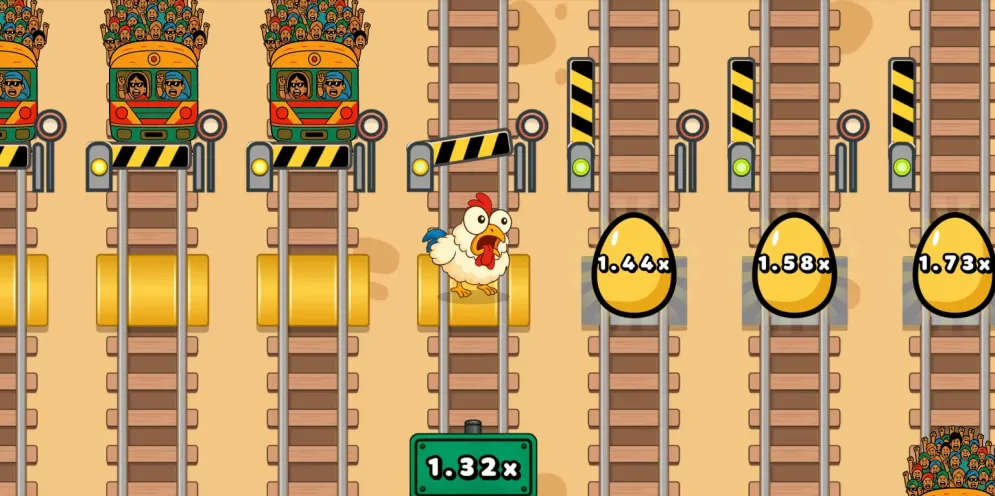 Chicken Train gameplay
